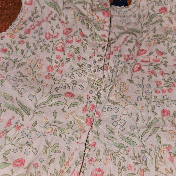 nwot OshKosh dainty sweet floral dress Girl's Size 8 - Picture 3 of 6